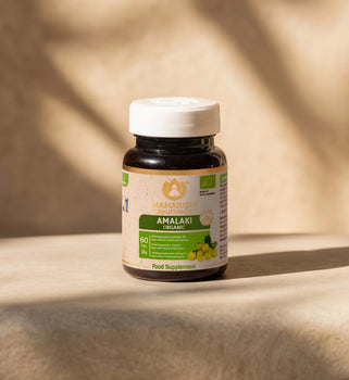 Organic Amalaki Super Herb supplement bottle