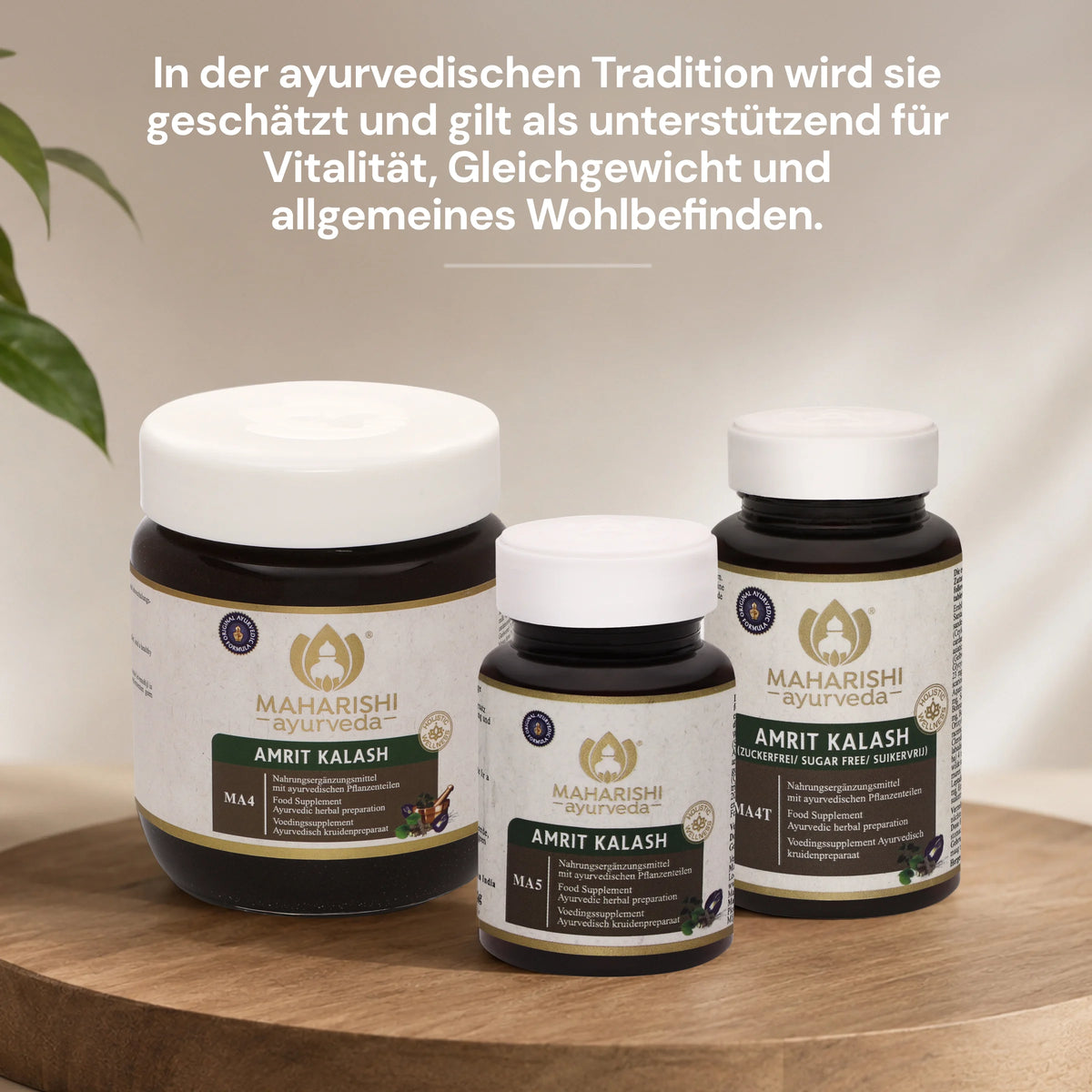 Maharishi Ayurveda Amrit Kalash Sortiment mit MA 4, MA 5 und MA 4T