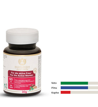 Ayurveda-Produkte für aktive Frauen
