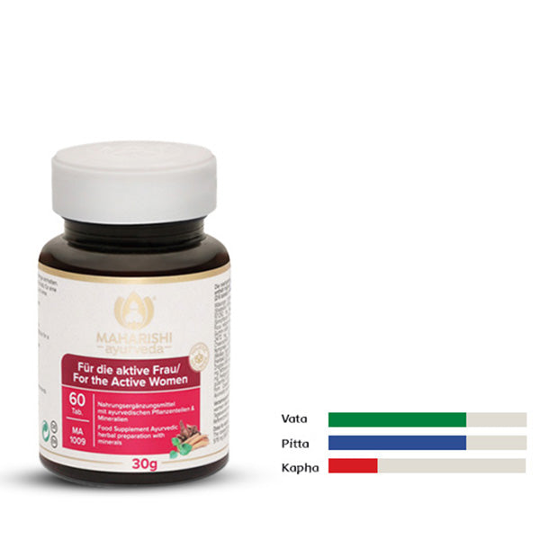 Ayurveda-Produkte für aktive Frauen