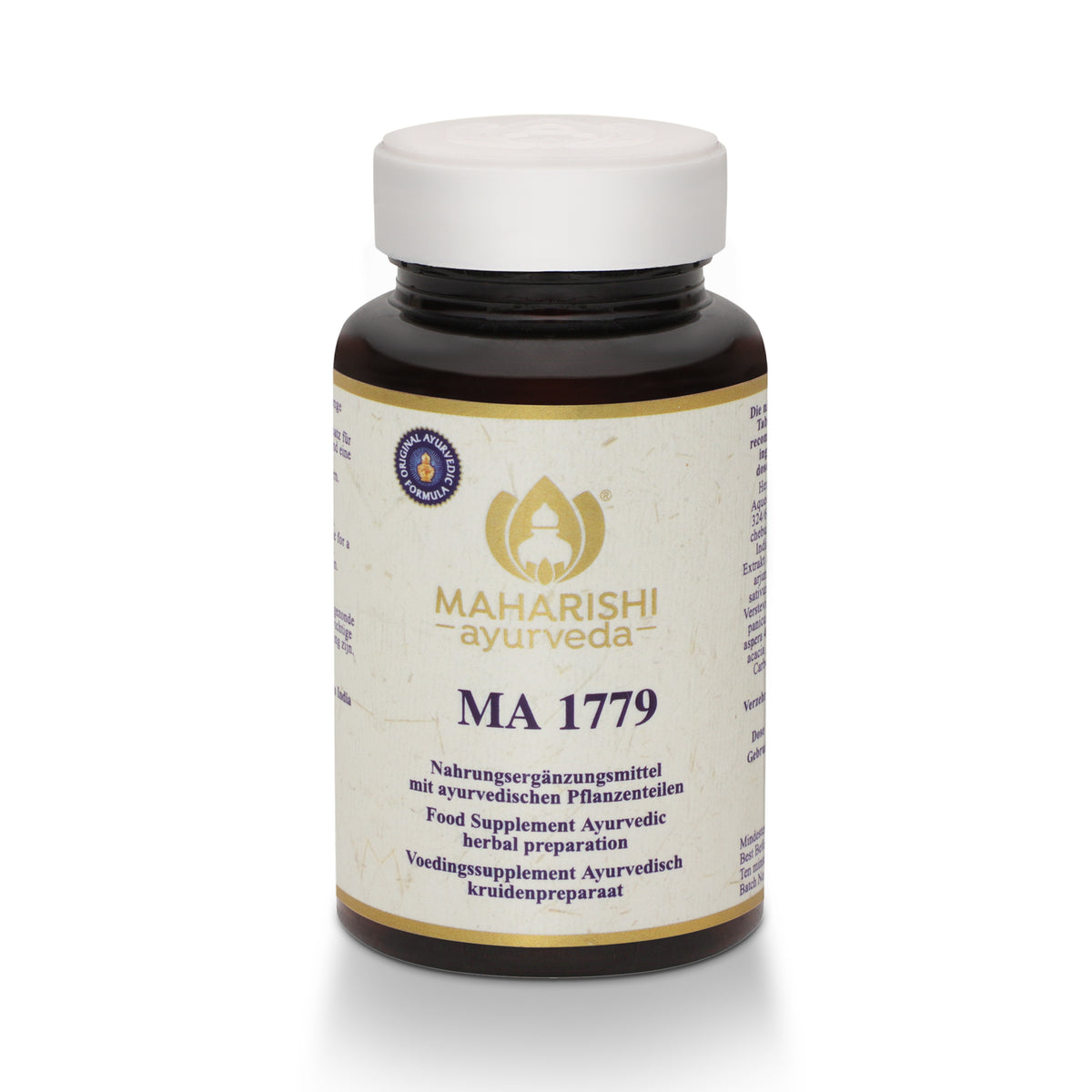 Ayurvedisches Produkt – Detailaufnahme