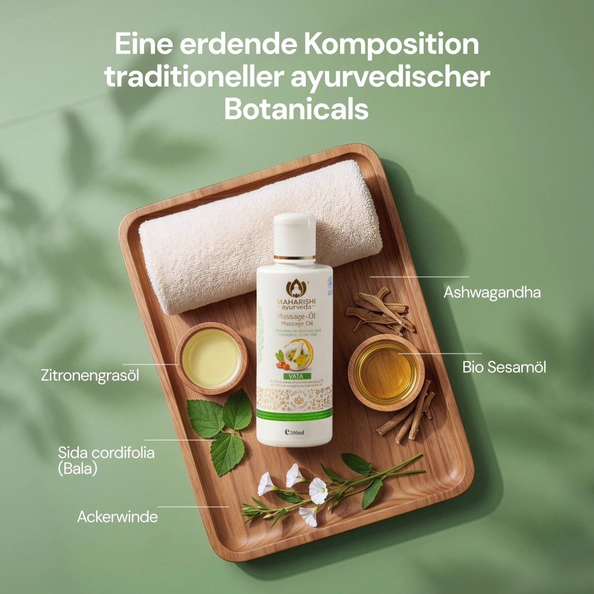 Ayurvedische Wellnessanwendung
