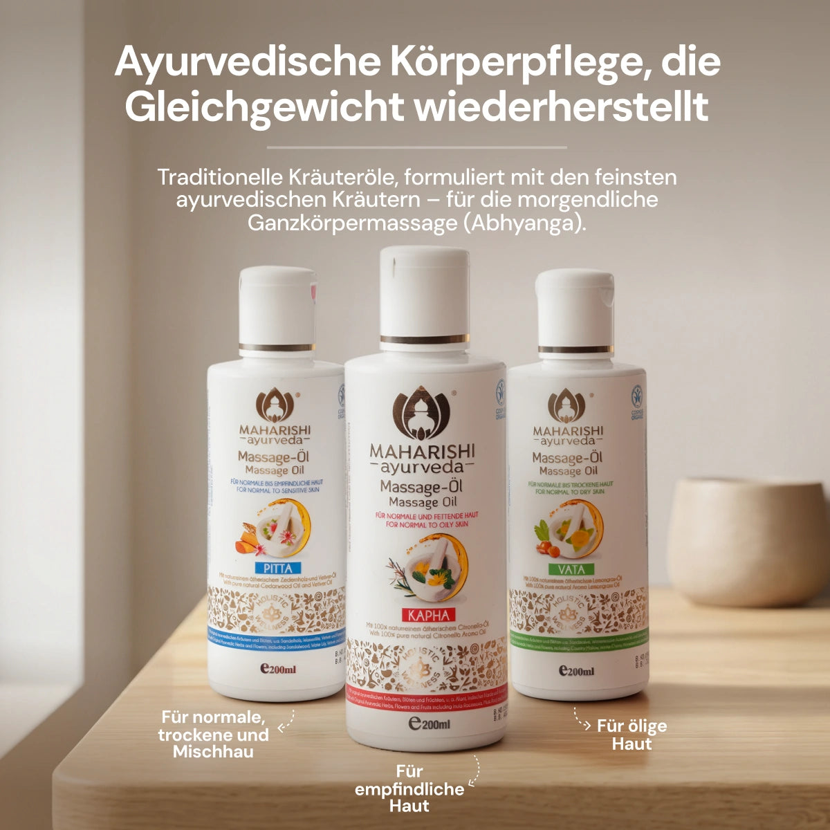 Ayurveda Produktdarstellung
