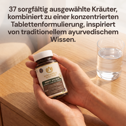 Amrit Kalash mit 37 ayurvedischen Kräutern