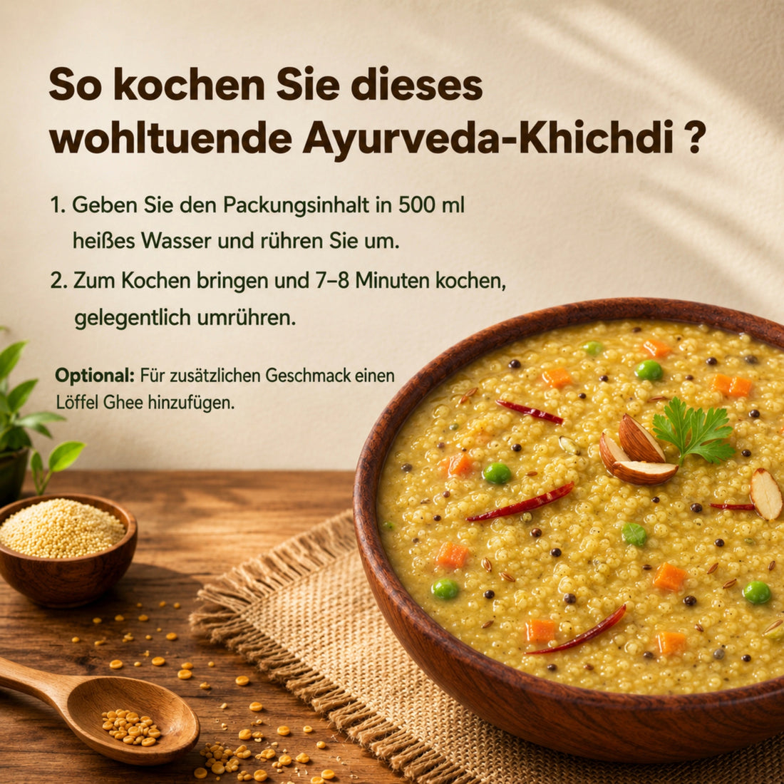 Ayurveda Produktdarstellung