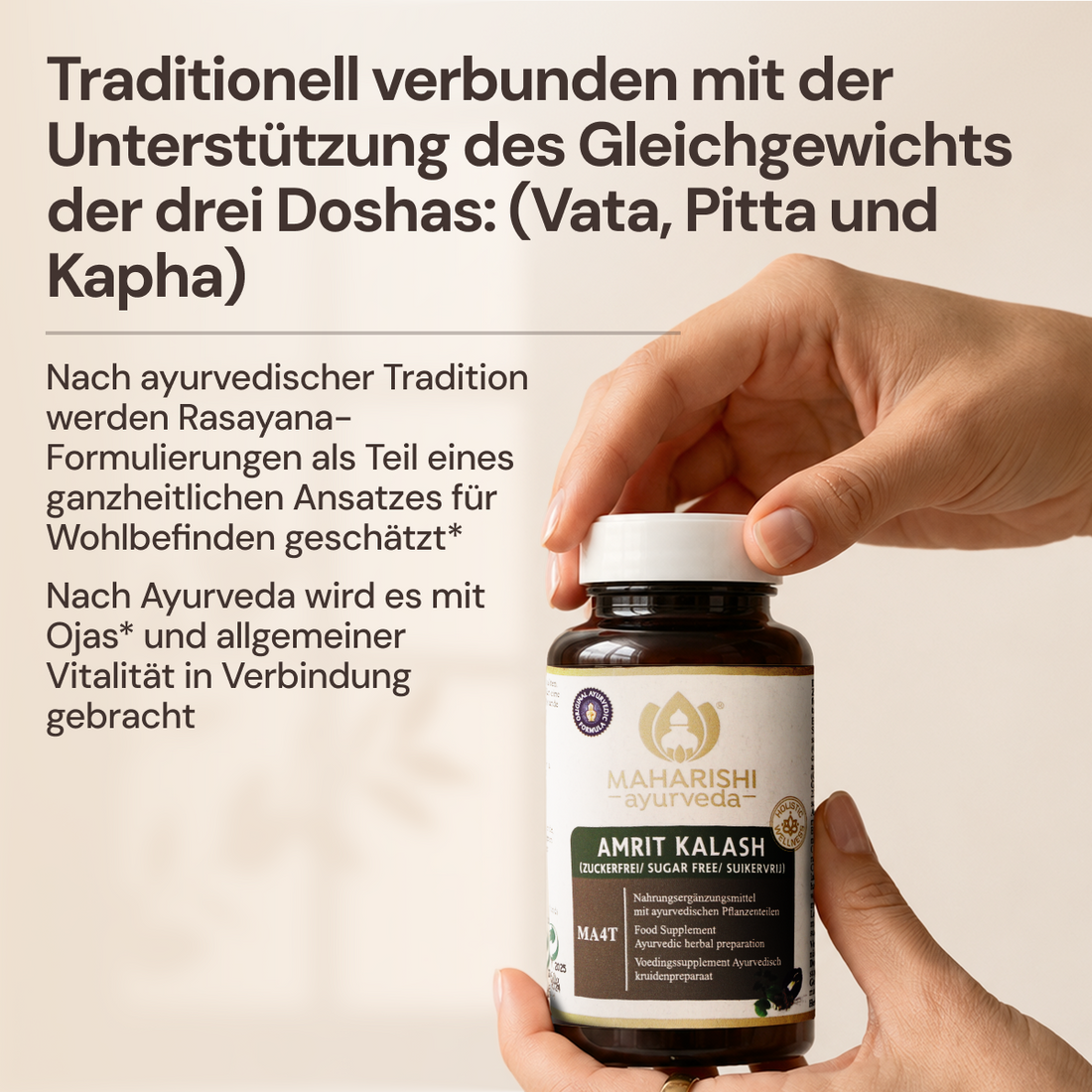 Amrit Kalash MA4T für ayurvedisches Wohlbefinden