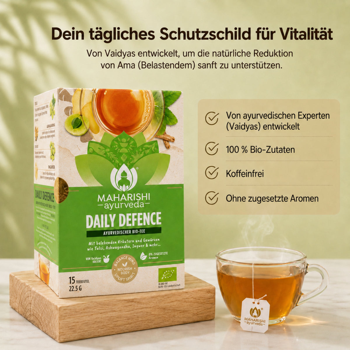 Ayurveda Produktdarstellung