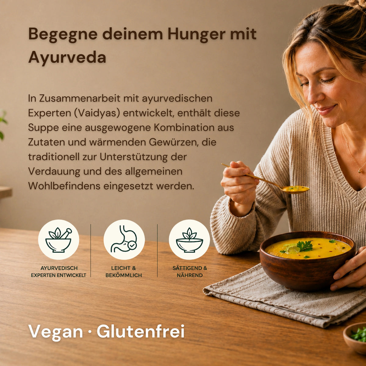 Ayurveda Produktdarstellung