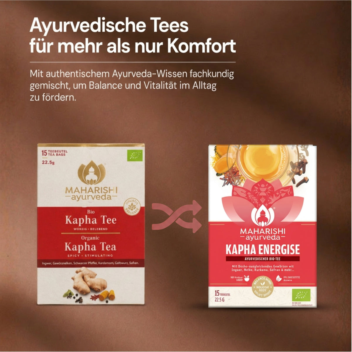 Kapha Soothe Tea mit Bio-Kräutern und Gewürzen