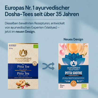 Pitta Soothe Tea mit Bio-Kräutern und Gewürzen