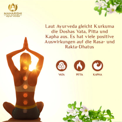Curcuma und die ayurvedische Balance von Vata, Pitta und Kapha