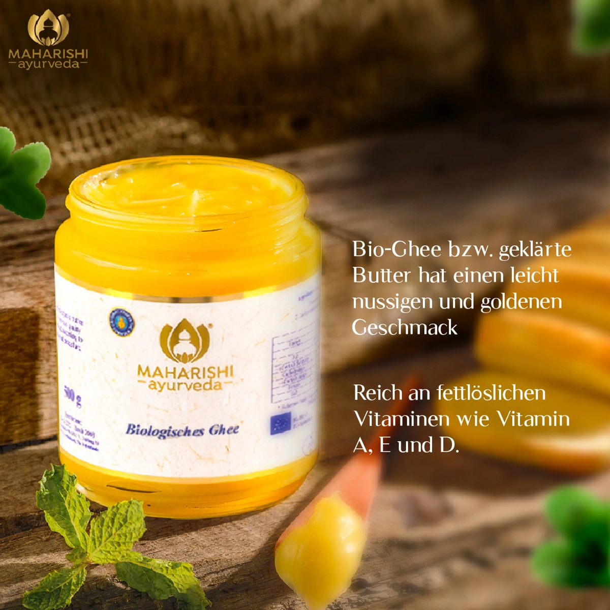 Ghee Produktdarstellung