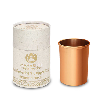 Kupferbecher für ayurvedische Anwendungen