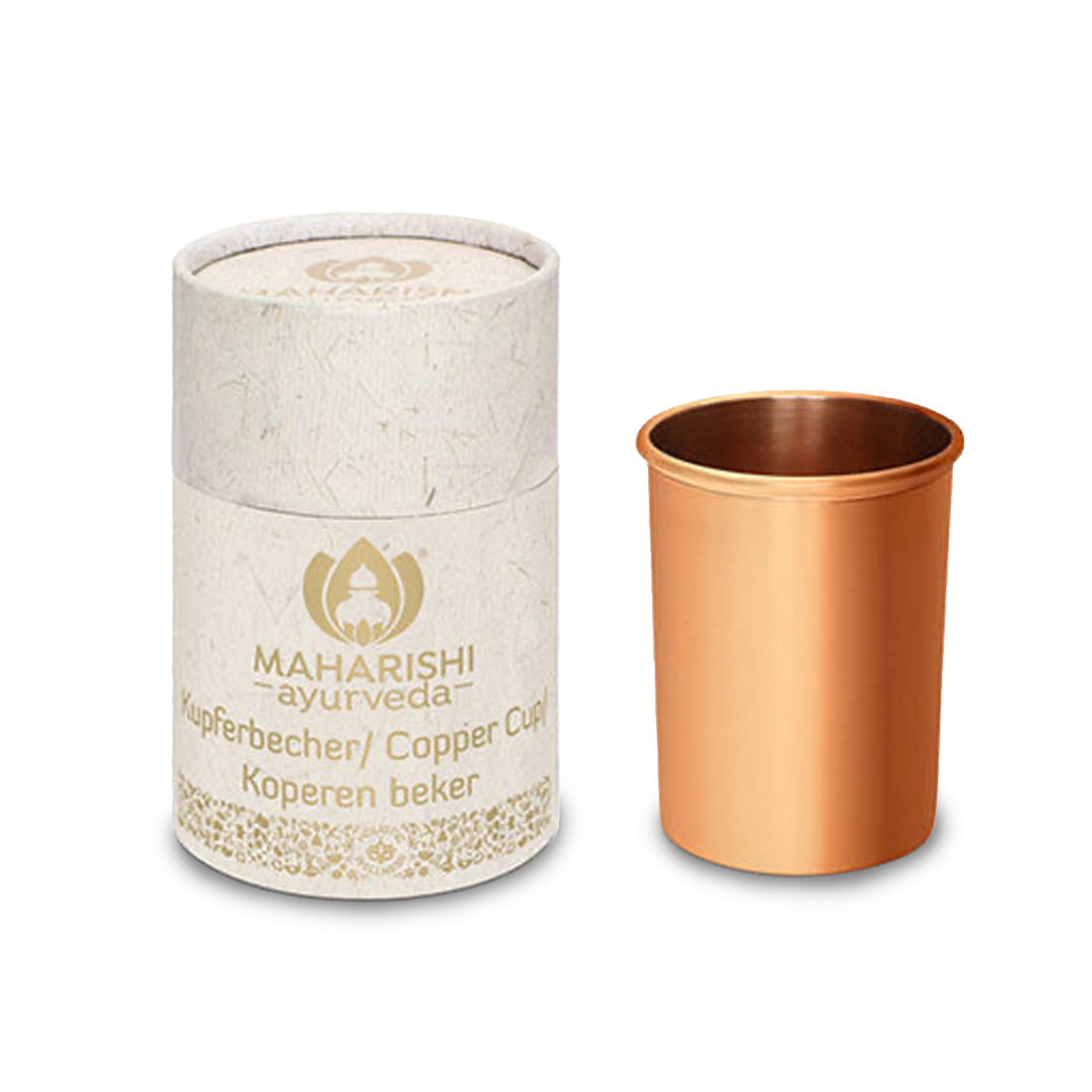 Kupferbecher für ayurvedische Anwendungen