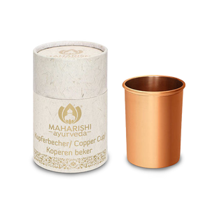 Kupferbecher für ayurvedische Anwendungen
