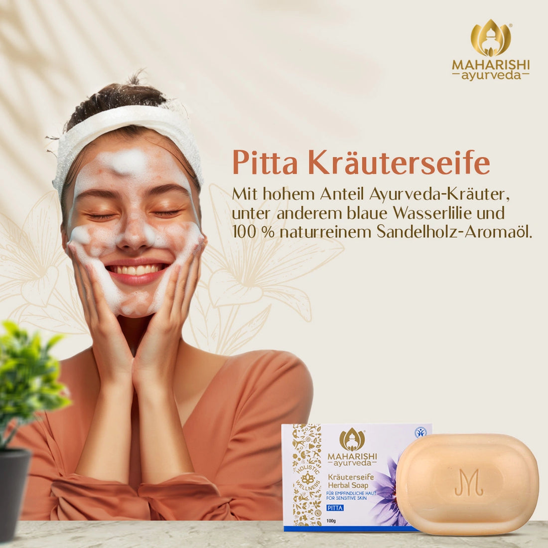 Pitta Seife – ayurvedische Körperpflege