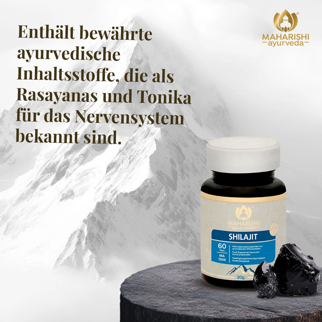 Shilajit Produktdarstellung