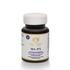 Ayurvedisches Produkt in Produktaufnahme