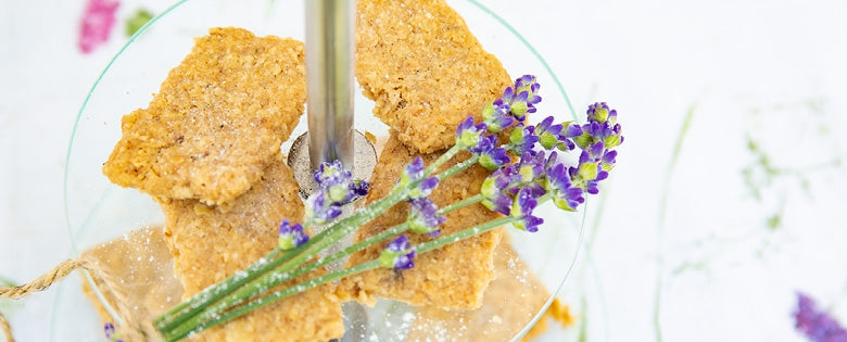 Lavender Oatmeal Cookies