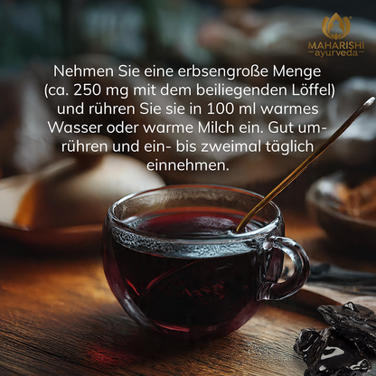 Shilajit Harz Produktdarstellung