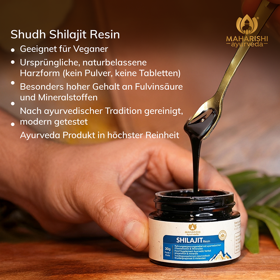Shilajit Resin – natürliches Harz
